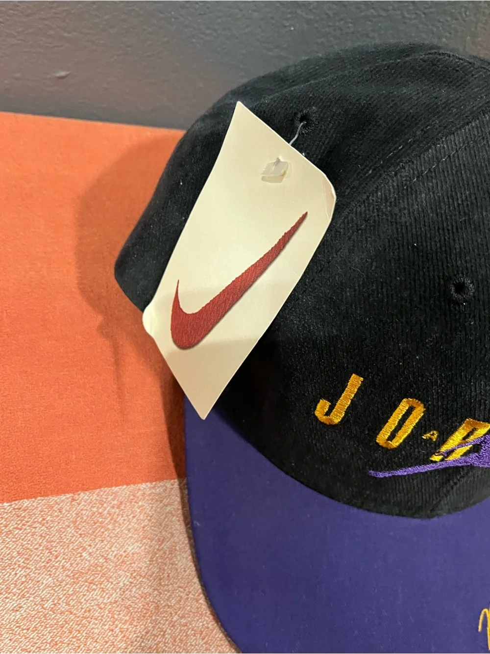 Vintage 1990’s Nike Air Michael Jordan Restaurant Exclusive SnapBack Hat.